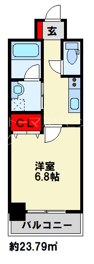 502号室 間取り