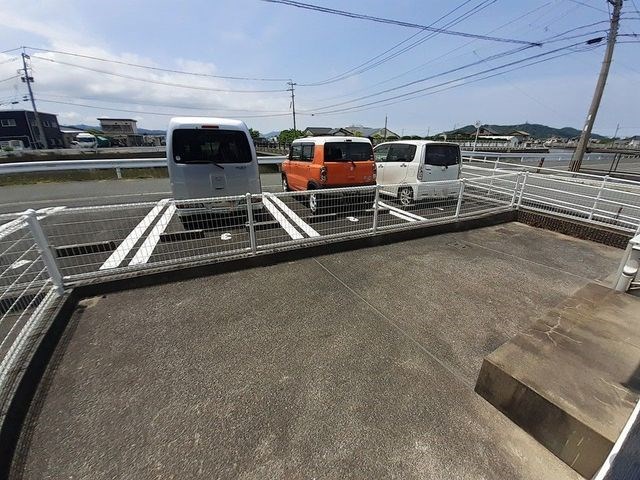 エスポワール吉田Ⅲ ベランダ
