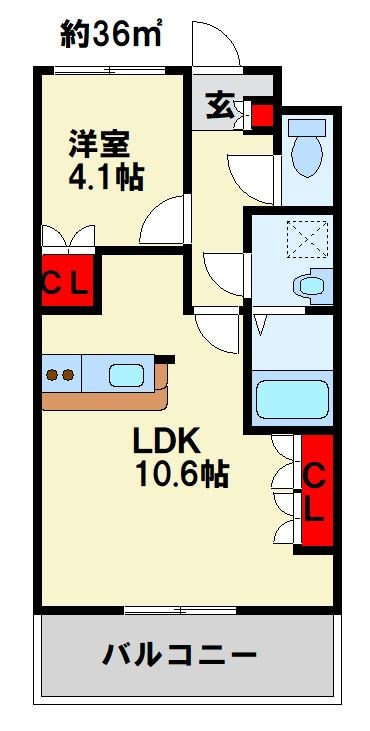 ヴァンベール 間取り図