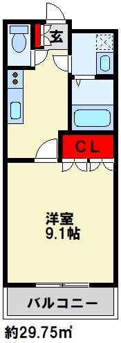 シェレン・バウム・Ｆ 間取り図