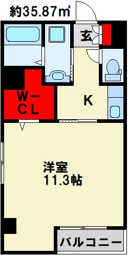 マーベラスハイム 502号室 間取り
