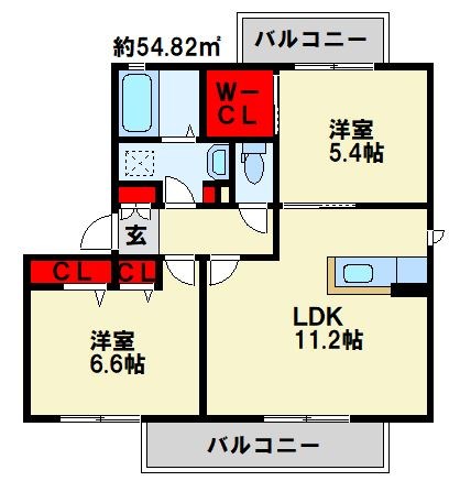 Shamaison TAKENO 202号室 間取り