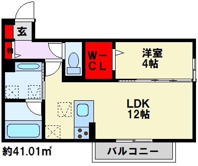 Island御開 間取り図