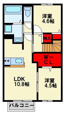 ドゥ・マリアージュⅢ 間取り図