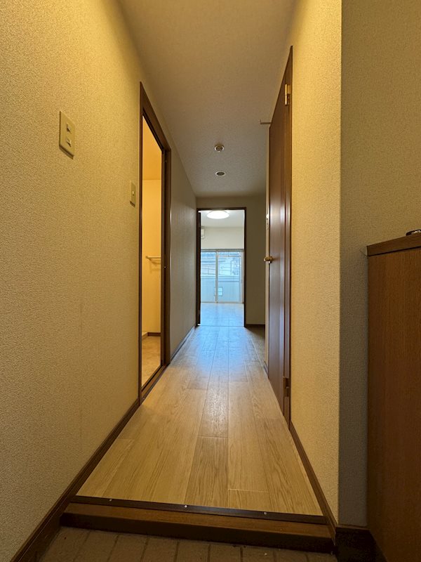 アグリード安部山 玄関