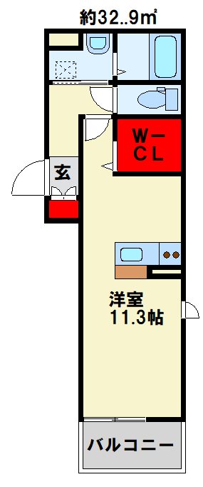 M・K・K北方 間取り図