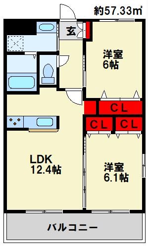 レムリア  間取り図