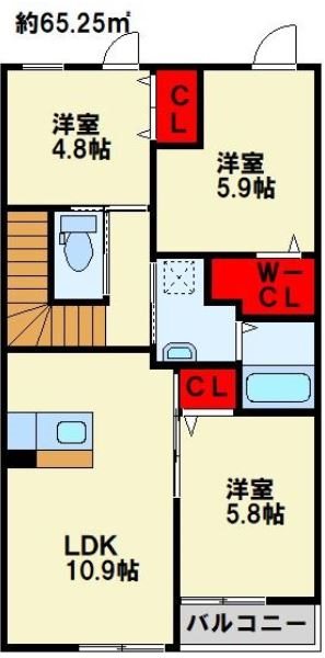 リベルテ 間取り図