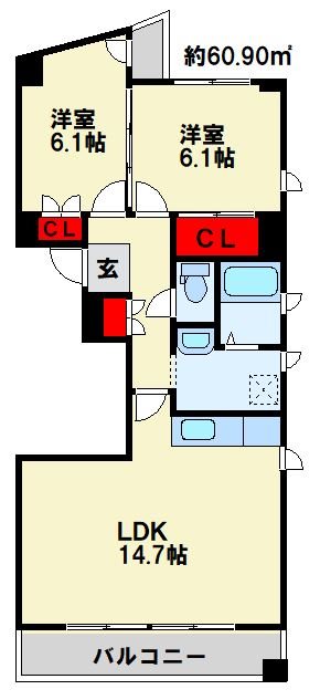 ダ ヴィンチⅤ 間取り図