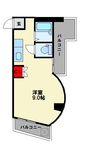 k-2西小倉ビル 間取り図