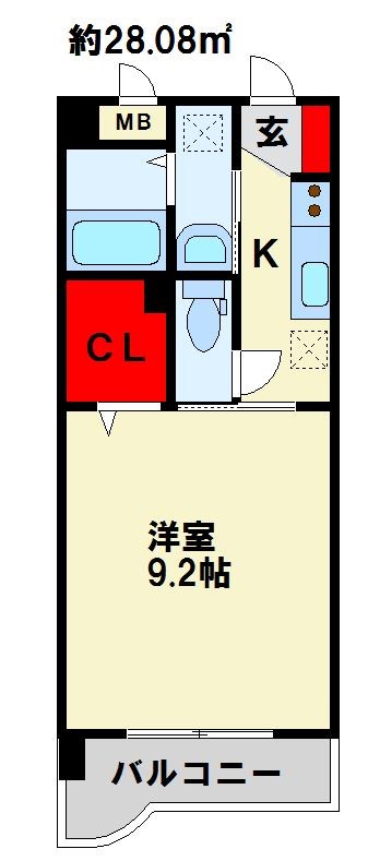 エヴァーグリーンM 間取り図