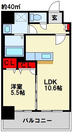(仮称)九州共立大前マンション 間取り図