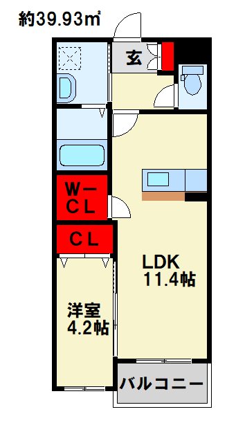 MDIプラデリビオ行橋駅前  間取り図