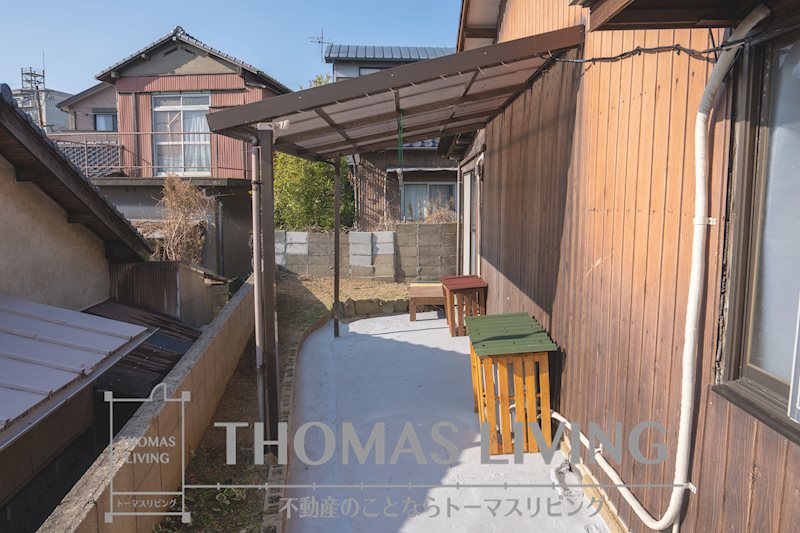 八幡東区日の出町　戸建て ベランダ
