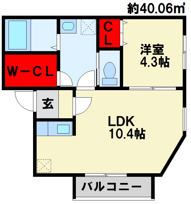 ilusion下曽根 間取り図