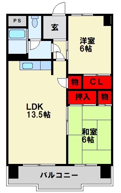 深田第一ビル 間取り図