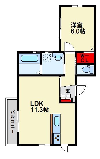 グランメゾン未来 間取り図