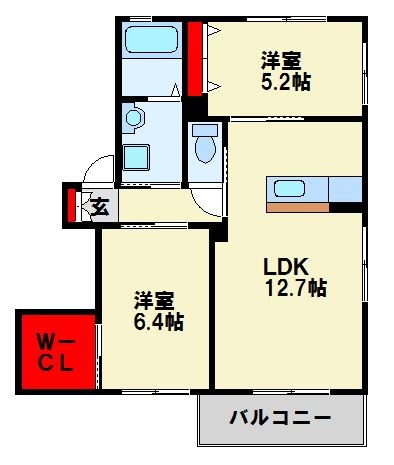 ファミーユ 間取り図