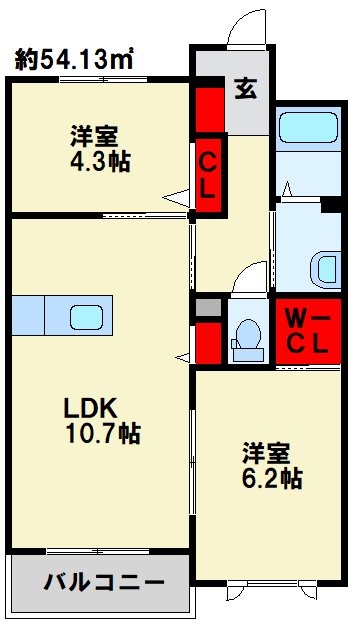ヴィラ・ホートワース　 間取り図