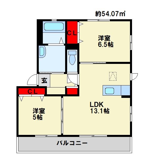 フォレスタM　プリモ 間取り図