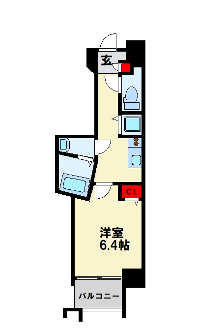 アベニール幸 間取り図