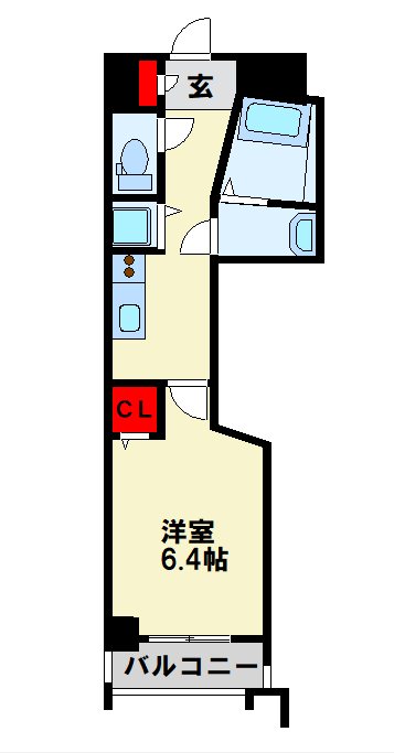 アベニール幸 間取り図