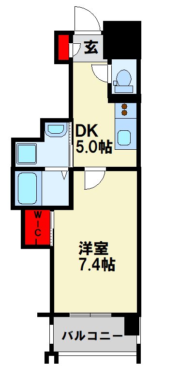 アベニール幸 間取り図