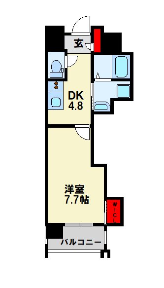 アベニール幸 間取り図