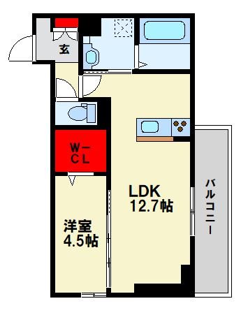 TORISIA陣原 間取り図