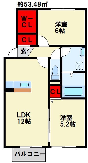 ミユナ 間取り図