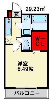 グランドゥール緑ヶ丘  間取り図
