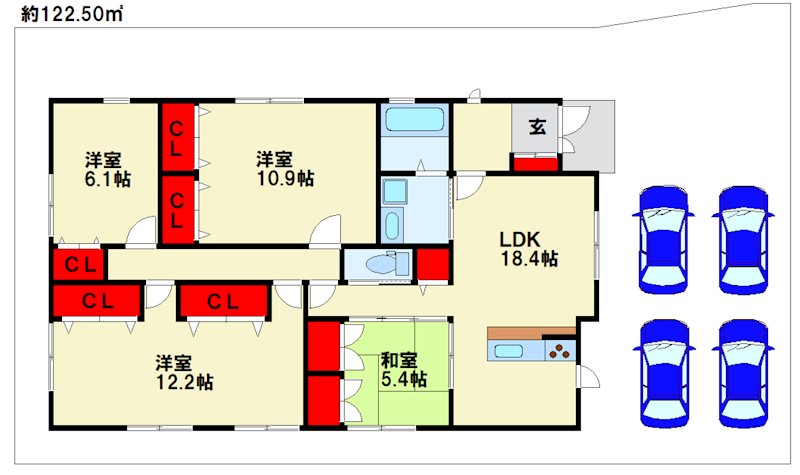 与原二丁目戸建 間取り