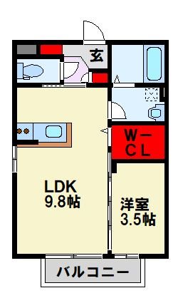 上の原コルティSMA・い 間取り図