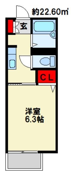 ボンシャンス本城 間取り図