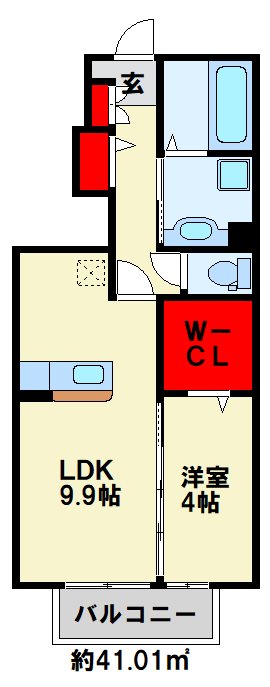 オリザ弥生 間取り図