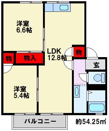 ハイツ耕心 間取り図