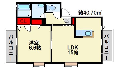 エステーラ 間取り図