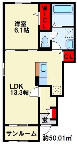 フリーデンハイム 間取り図