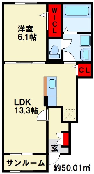フリーデンハイム 間取り図