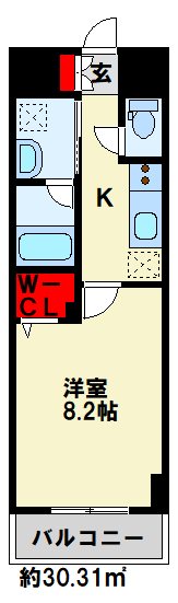 テゾーロ行橋 間取り図
