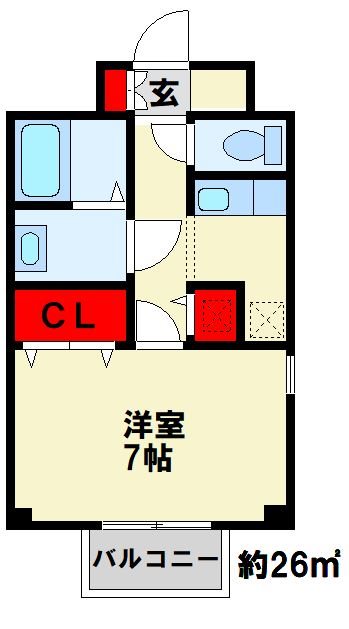オードピュールⅢ 間取り図
