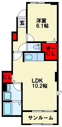ナチュラルライフ 間取り図