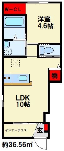 OLIVEⅡ 間取り図