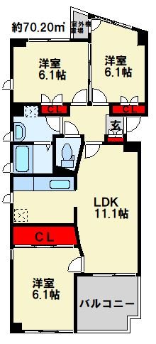 ダ ヴィンチⅤ 間取り図