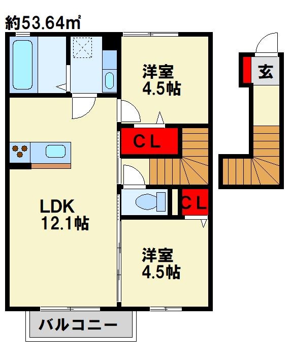 プルミエハヤシ 間取り図