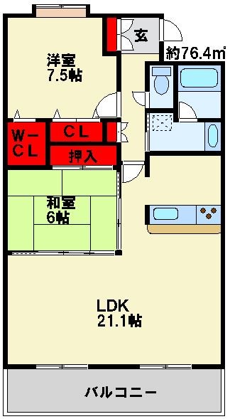 ルピナス守恒 間取り図