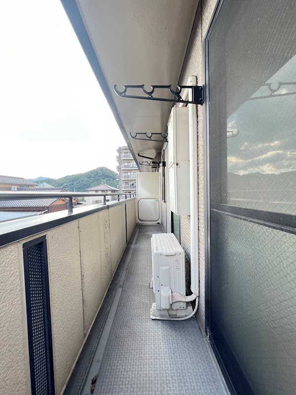 グローリー中村 ベランダ