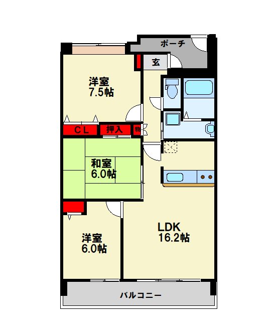 ルピナス守恒 間取り図