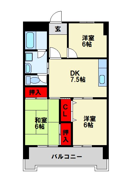 アネシス守恒 間取り図