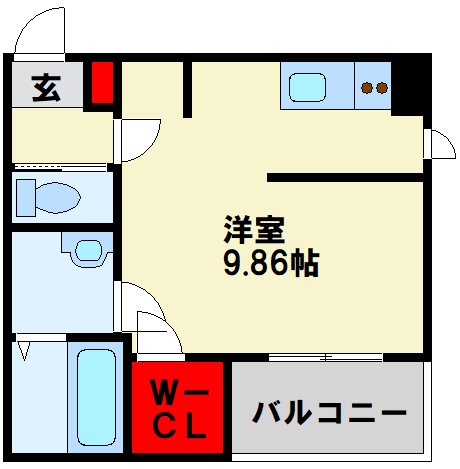 BRAVE BASE 陣原東 間取り図